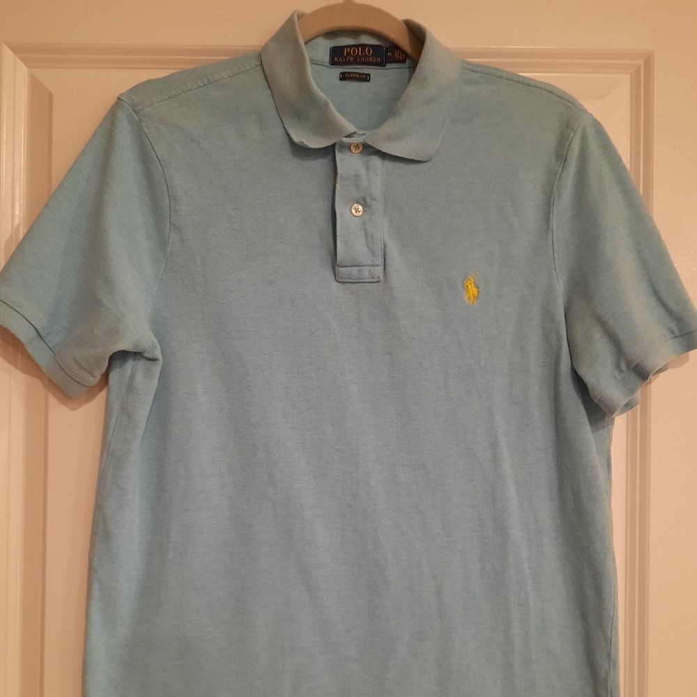 Polo ‎ Ralf Lauren Mint Men’s Shirt classic size M